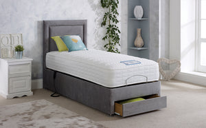 Adjust-A-Bed Nova Adjustable Electric Bed Frame With 10 inch Mattress