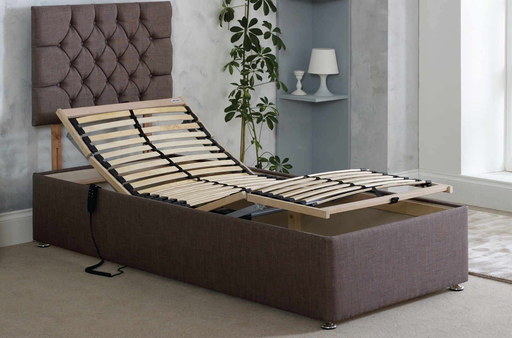 Adjust-a-bed Nova | Adjustable Electric Bed Frame | With Mattress ...