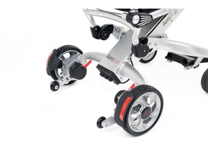 Motion Healthcare Aerolite Power chair, Lightweight, Electric Folding Wheelchair, Lithium Battery rear wheels