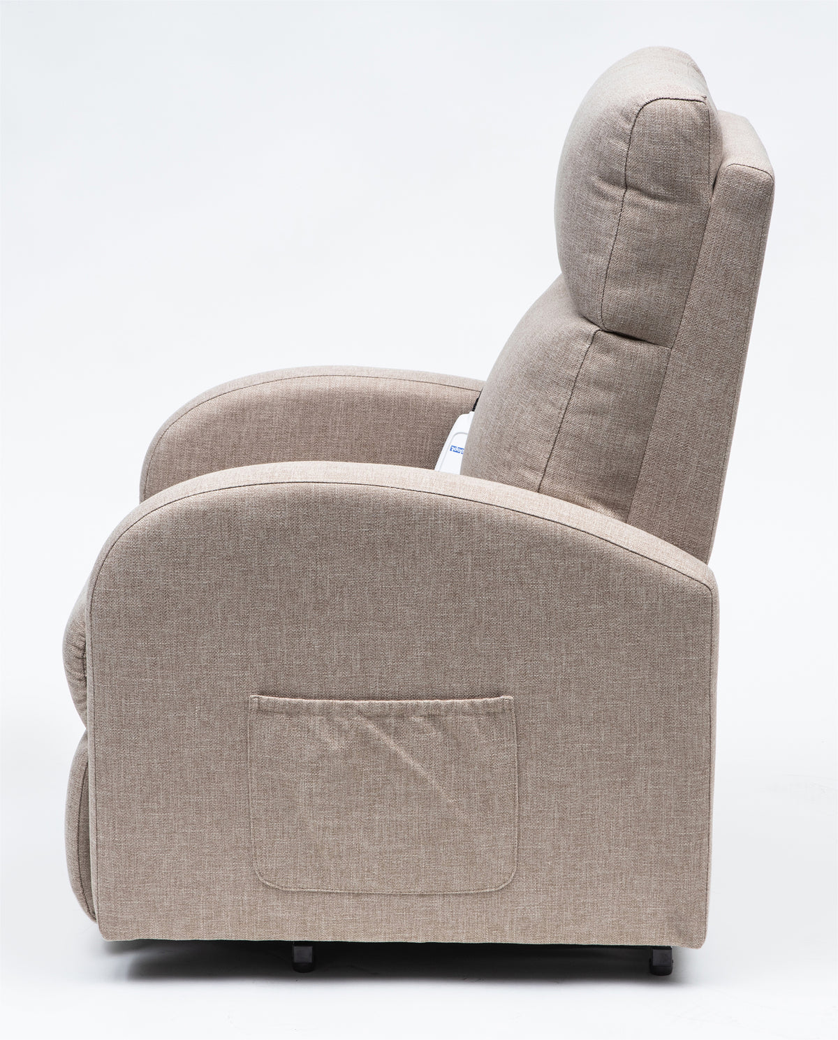 Oat Aidapt Cansfield Rise and Recline Chair | Electric Recliner Chair for the Elderly and Disabled side view