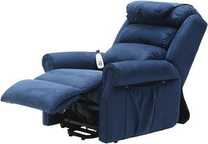 Blue Aidapt Sandfield | Rise and Recline Dual Motor Armchair reclining