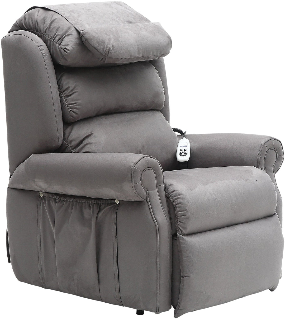 Dove Grey Aidapt Sandfield | Rise and Recline Dual Motor Armchair
