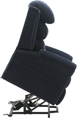 Blue Aidapt Walmesley, Electric Dual Motor Rise & Recline Chair, For Elderly and Disabled risen