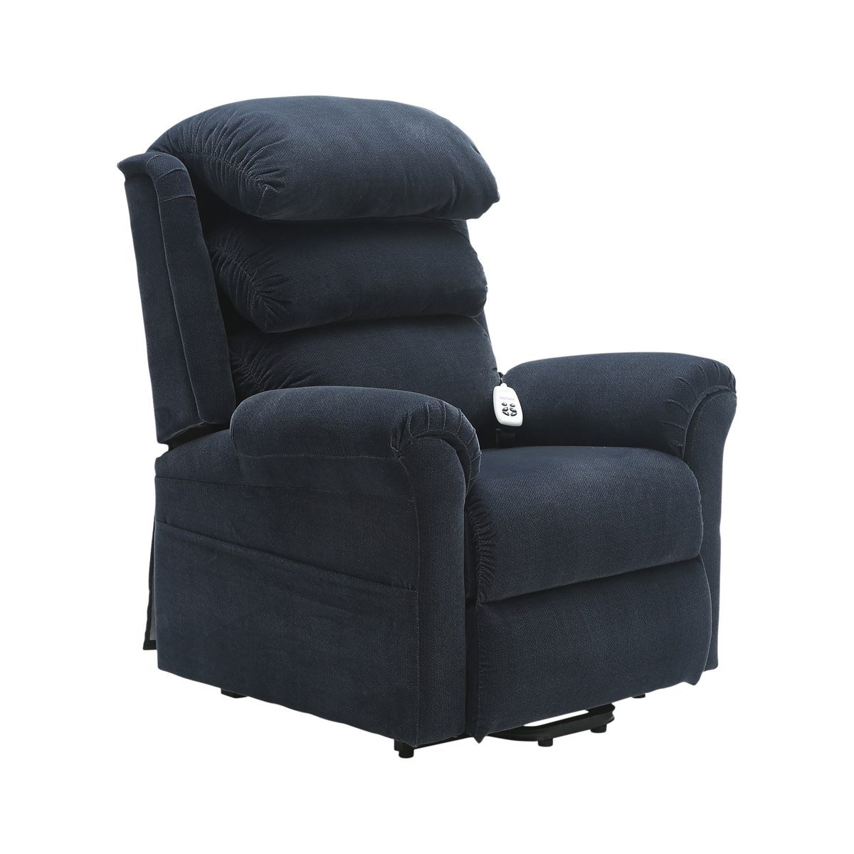 Blue Aidapt Walmesley, Electric Dual Motor Rise &amp; Recline Chair, For Elderly and Disabled