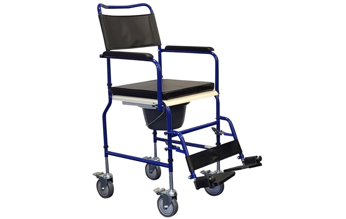 Alerta Adjustable Height Commode &amp; Transfer Chair