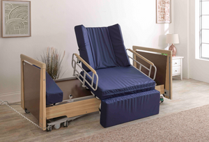 Apollo Healthcare Saturn Rotate Low Profiling Bed sit to stand position