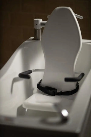 Astor Bannerman Compact Plus Bath seat inside the bath