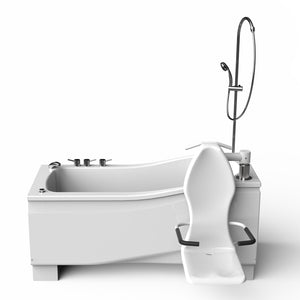 Astor Bannerman Compact Plus Height Adjustable Bath with Powered Seat