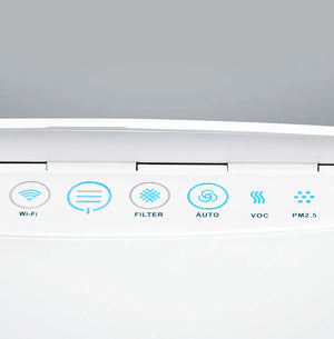 Blueair Classic 680i Air Purifier controls