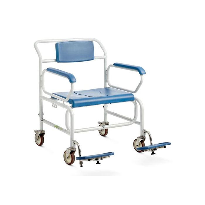 Bristol Maid Bariatric Mobile Shower / Commode Chair  