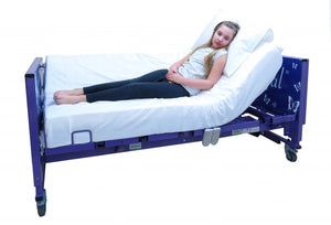 Centrobed Arctic Turning Profiling Bed in use to turn a girl