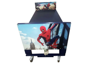 Centrobed Quoddy Paediatric Profiling Bed with a Spiderman artwork