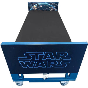 Centrobed Quoddy Paediatric Profiling Bed with a star wars artwork blue