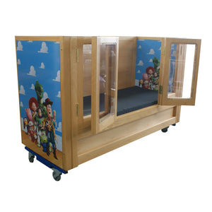 Centrobed Savu Cot Profiling Bed open wooden frame