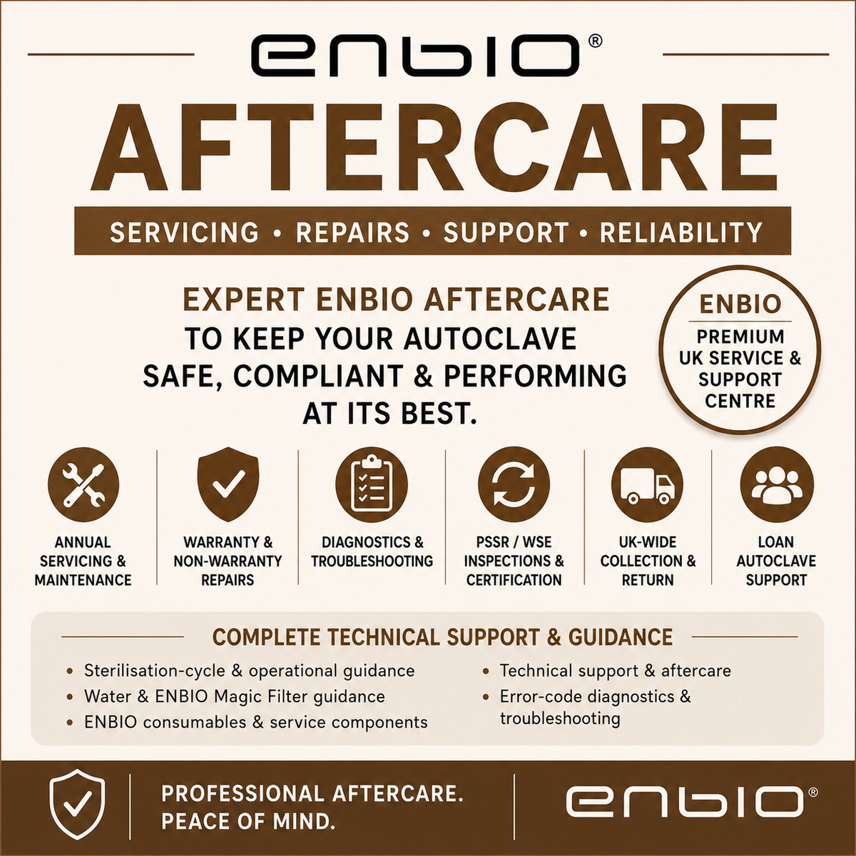 Enbio | Autoclave Service and Aftercare
