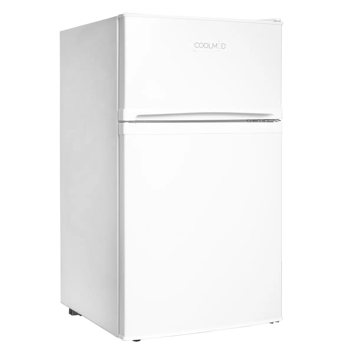 Coolmed Under-Counter Staff Room Fridge/Freezer closed facing right