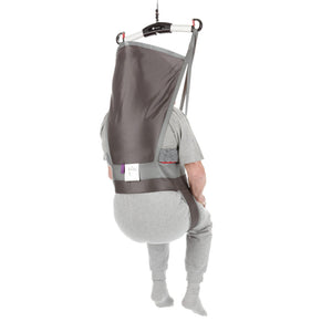 Direct Healthcare Group Hygiene High Back Sling patient hoisted  back view 