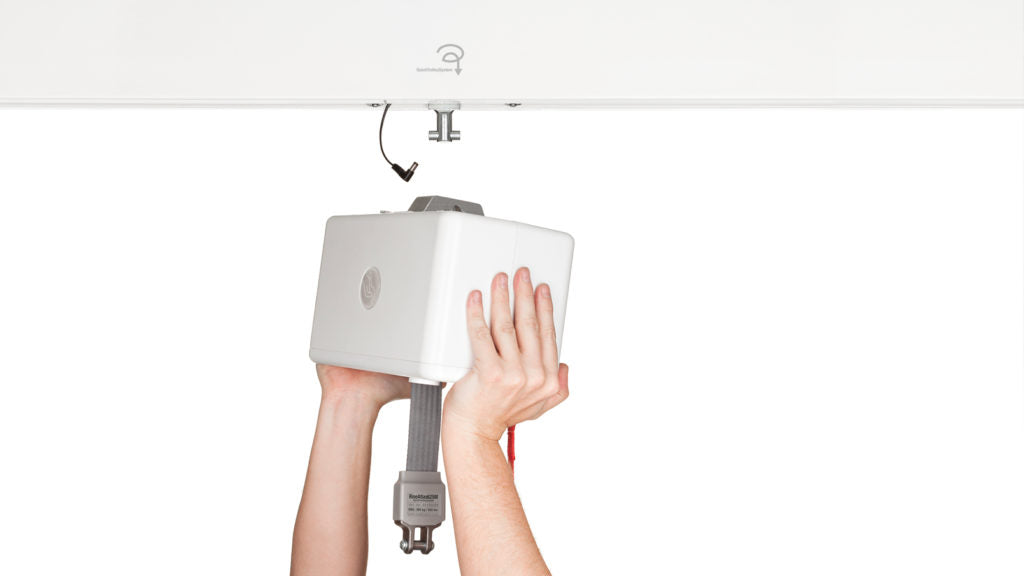 Direct Healthcare Group RiseAtlas 625 ceiling hoist white box