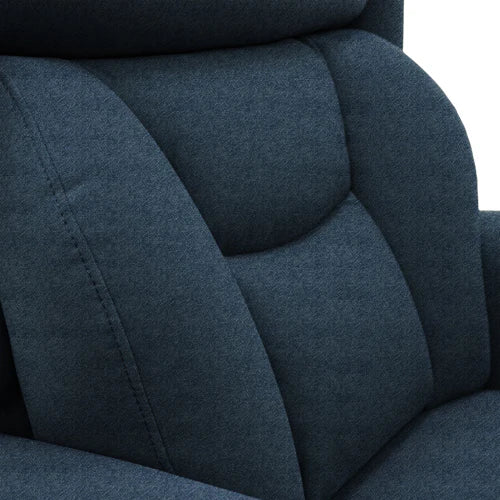 Dallux Nevis Riser Recliner Denim Backrest