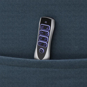 Dallux Nevis Riser Recliner Denim Handset