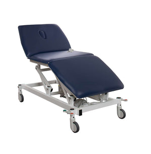 Drive Devilbiss 3 Section Bariatric Plinth Storm Blue