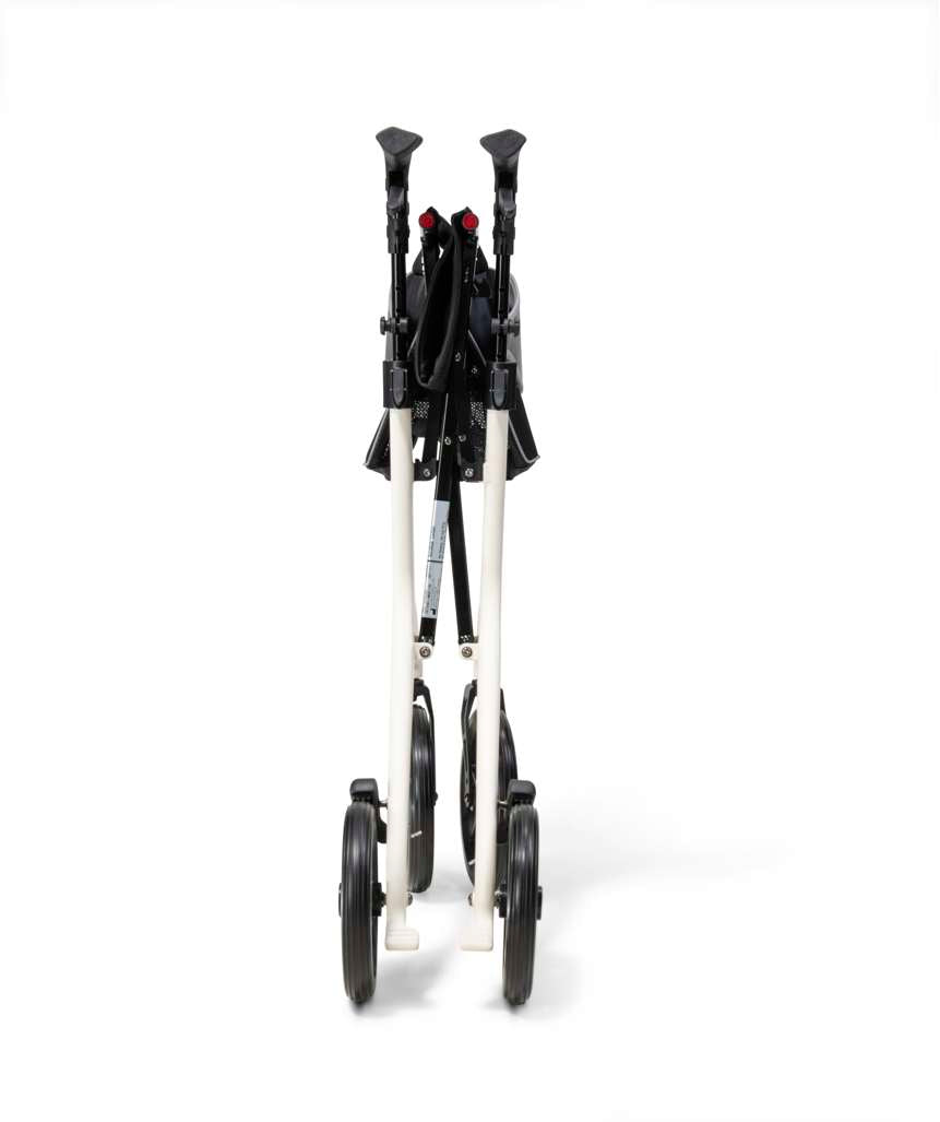 Drive Devilbiss AeroWalk Carbon Rollators folded front view
