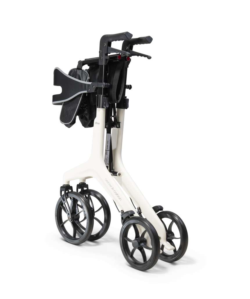 Drive Devilbiss AeroWalk Carbon Rollators folded