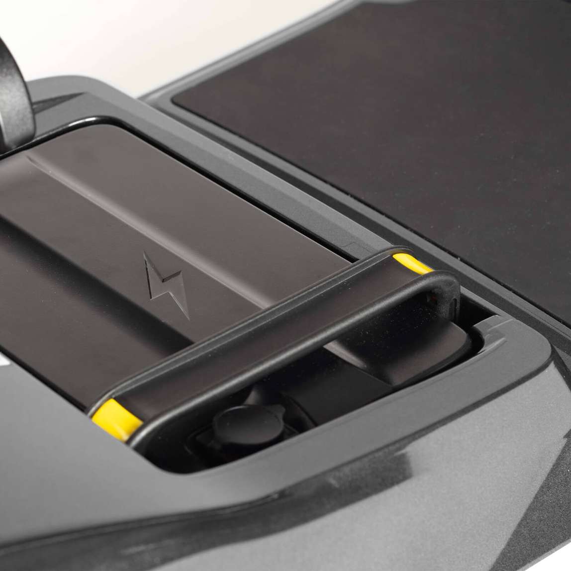 Drive Devilbiss AstroLite Lightweight Boot Scooter Black Battery Compartment