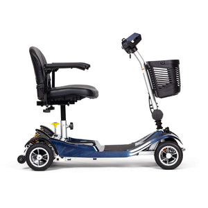 Drive Devilbiss AstroLite Lightweight Boot Scooter Blue Side View
