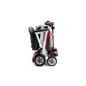 Drive Devilbiss Autofold Elite Folding Scooter Red Folded
