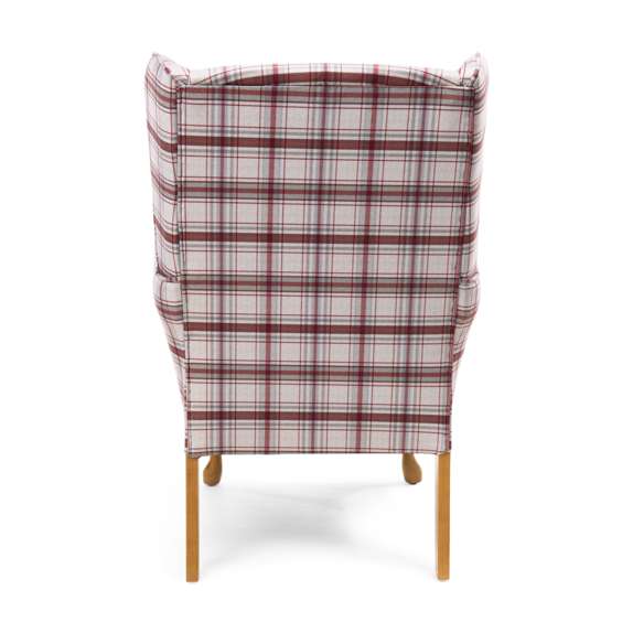 Drive Devilbiss Balmoral Fireside Chair in Red back view