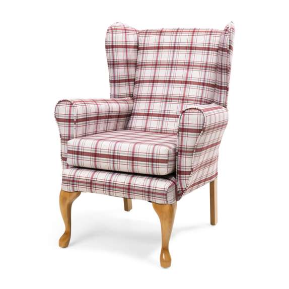 Drive Devilbiss Balmoral Fireside Chair in Red