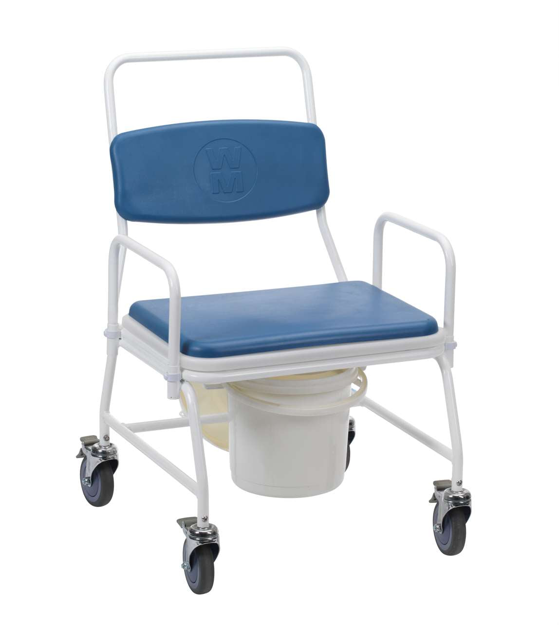 Mobile Commode Nrs Drive Devilbiss | Birstall Bariatric Mobile Commode Easy Transfer Arms ...