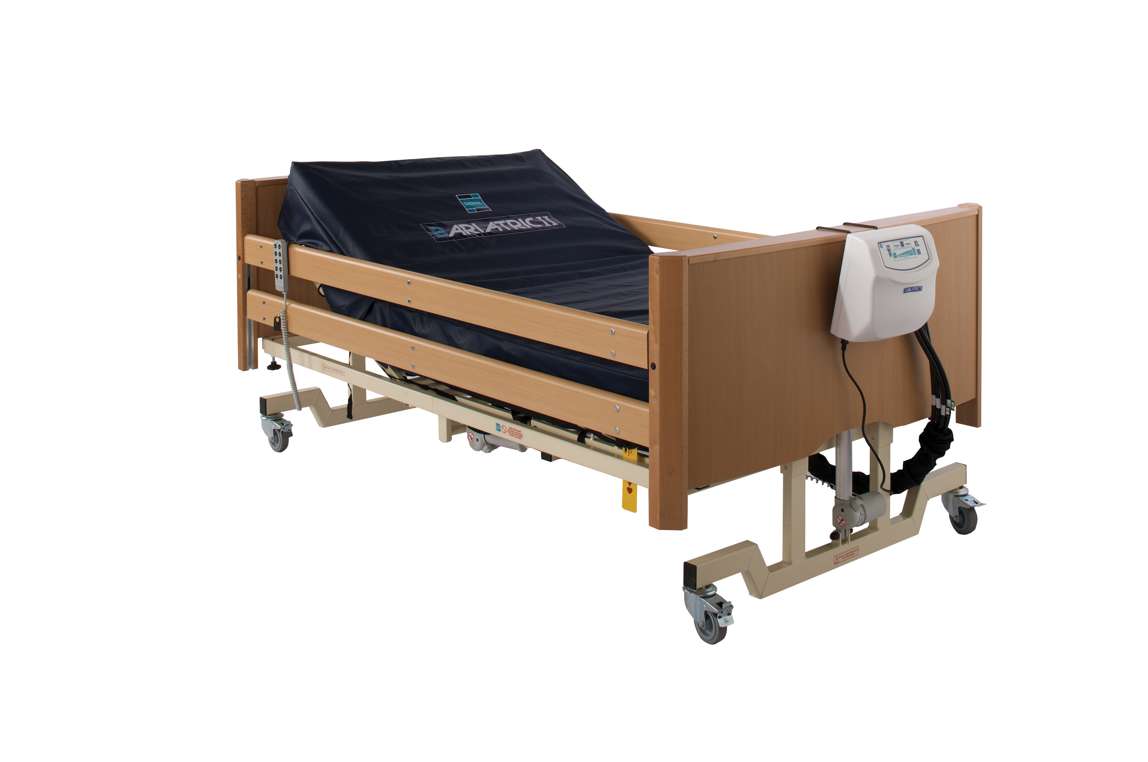 Drive Devilbiss Bradshaw Bariatric Magnolia Bradshaw Bed Oak No Side Rails With Pump
