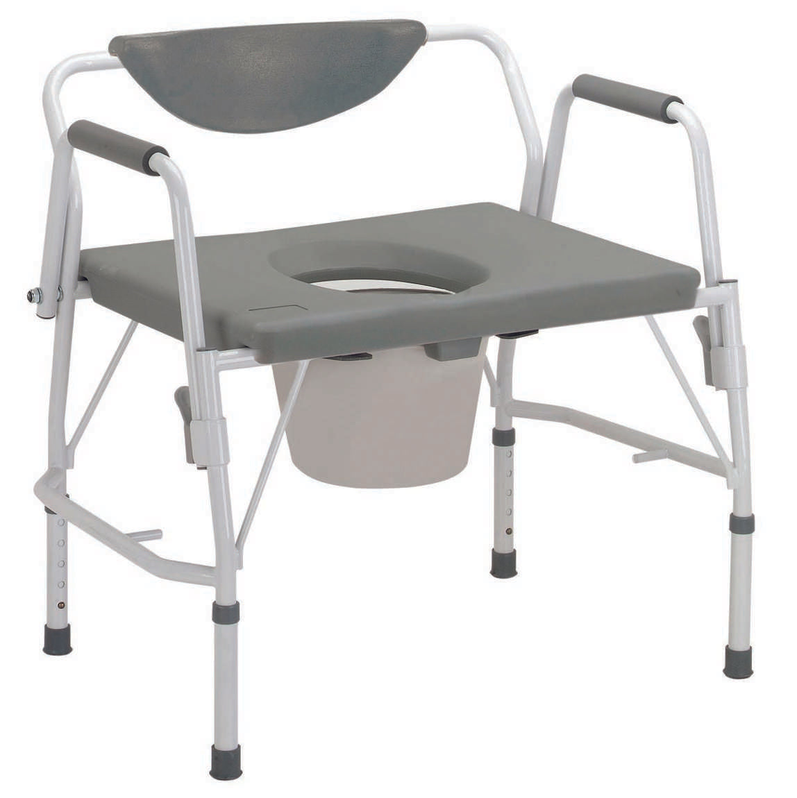 Drive Devilbiss Commode Oversized with Drop Arm