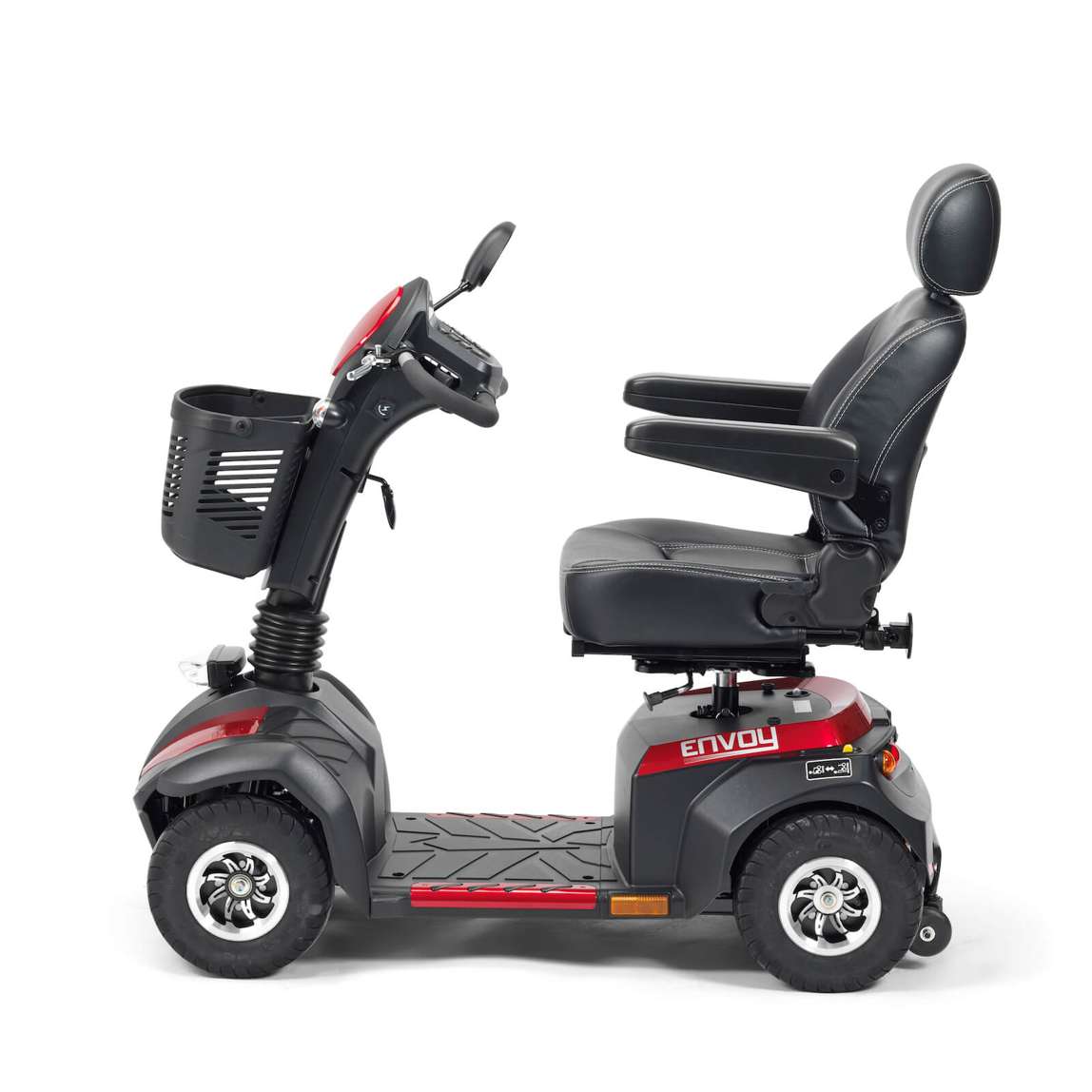 Drive Devilbiss Envoy 8 Scooter Red Side