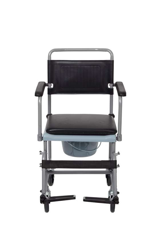 Drive Devilbiss Glideabout Commode Chair front view