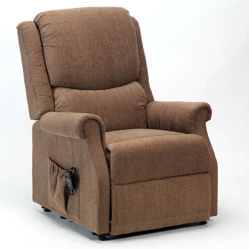 Drive Devilbiss Indiana Petite Single Riser Recliner Mushroom