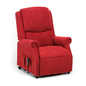 Drive Devilbiss Indiana Single Riser Recliner Berry