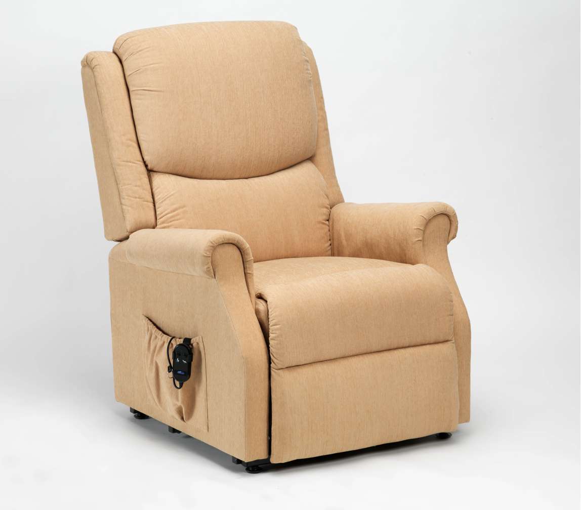 Drive Devilbiss Indiana Single Riser Recliner Biscuit