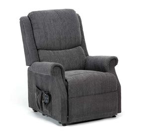 Drive Devilbiss Indiana Single Riser Recliner Charcoal