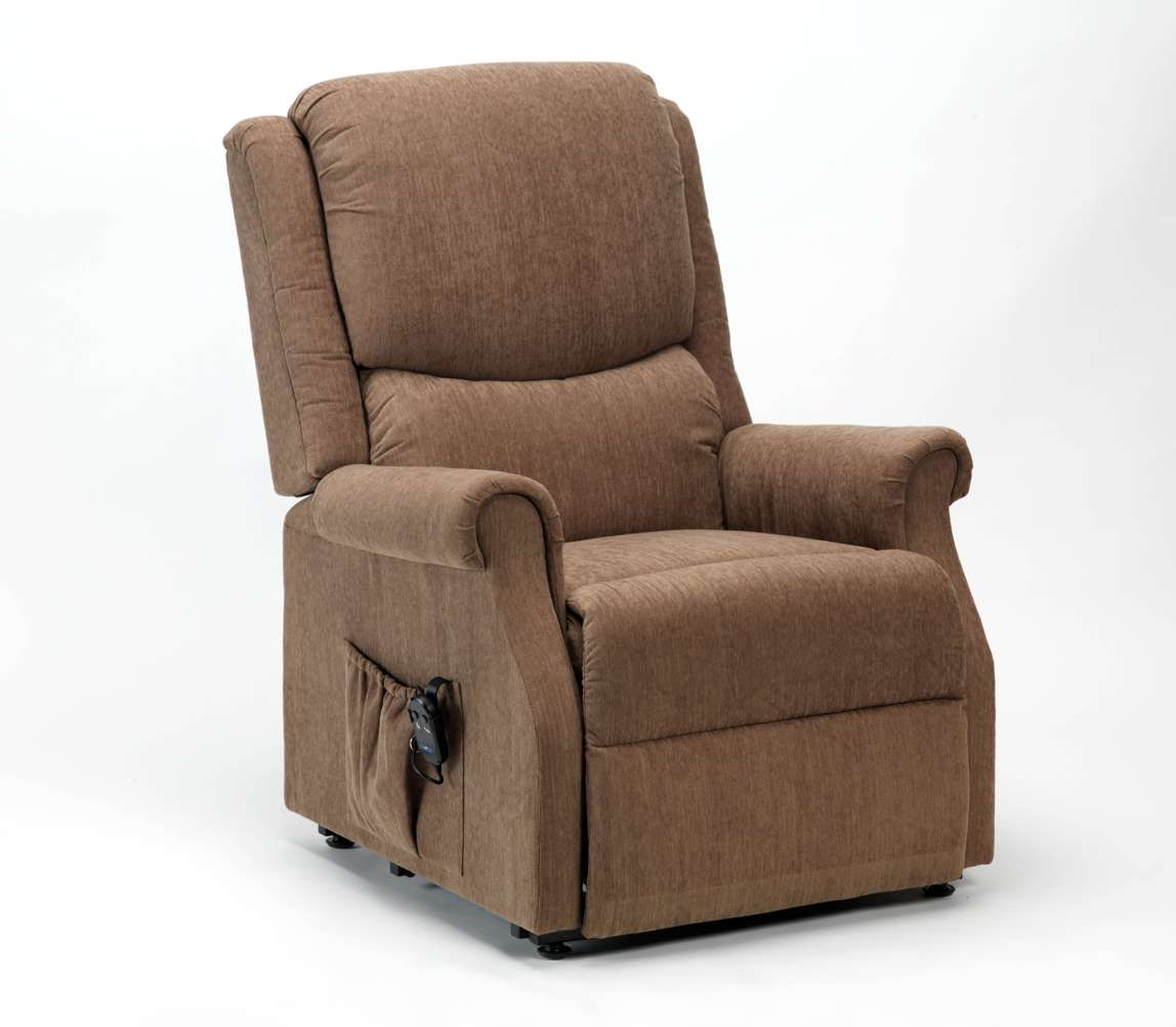 Drive Devilbiss Indiana Single Riser Recliner Mushroom
