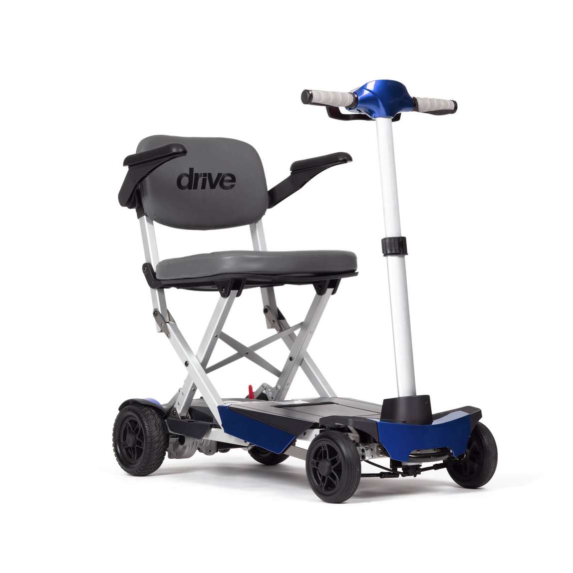Drive Devilbiss Manual Fold+ Aluminium Scooter Blue