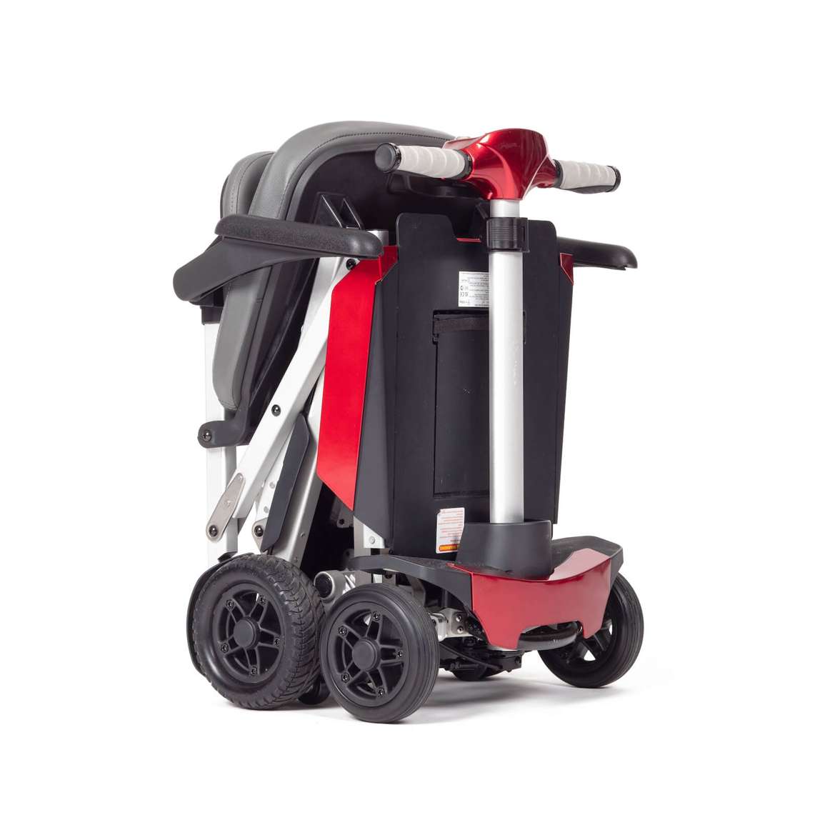 Drive Devilbiss Manual Fold+ Aluminium Scooter Red Folded