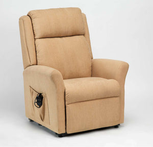 Drive Devilbiss Memphis Dual Riser Recliner Biscuit