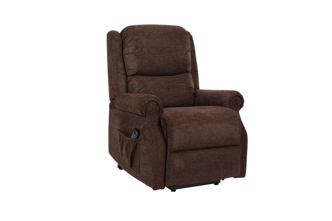 Drive Devilbiss Nashville Single Motor Riser Recliner Chocolate