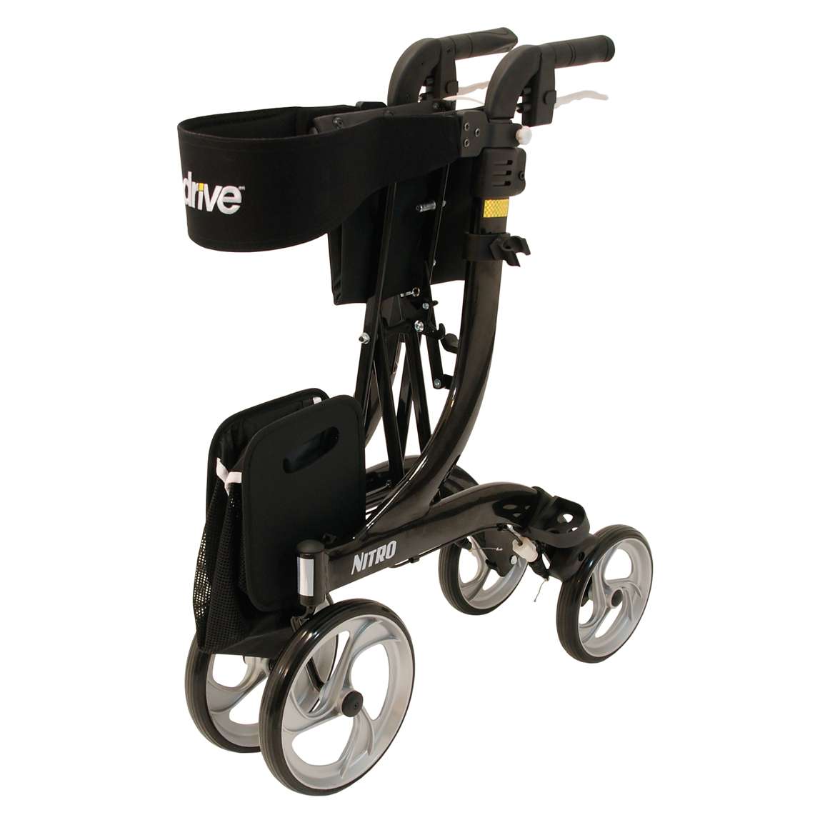Drive Devilbiss Nitro Rollator Black Folded