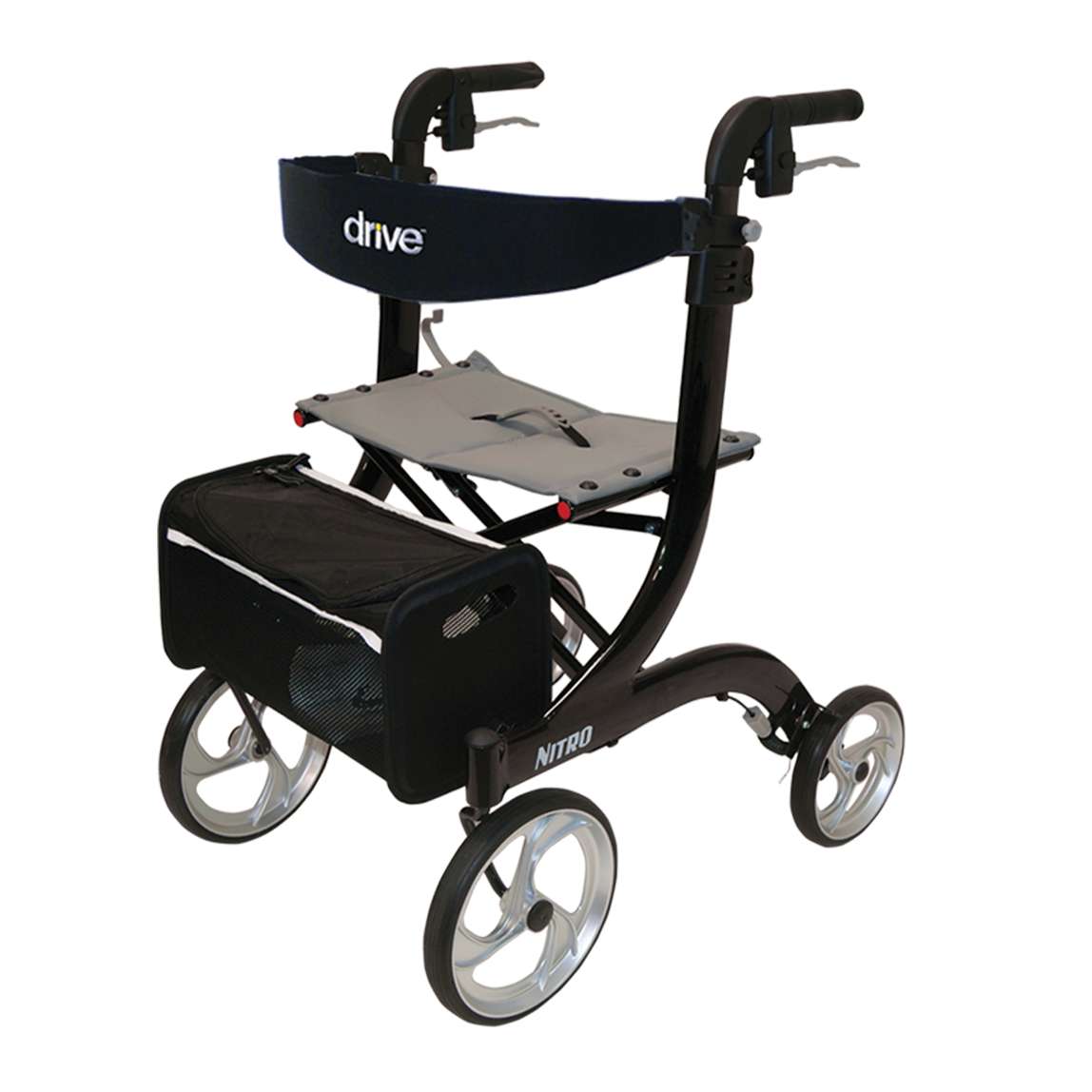 Drive Devilbiss Nitro Rollator Black