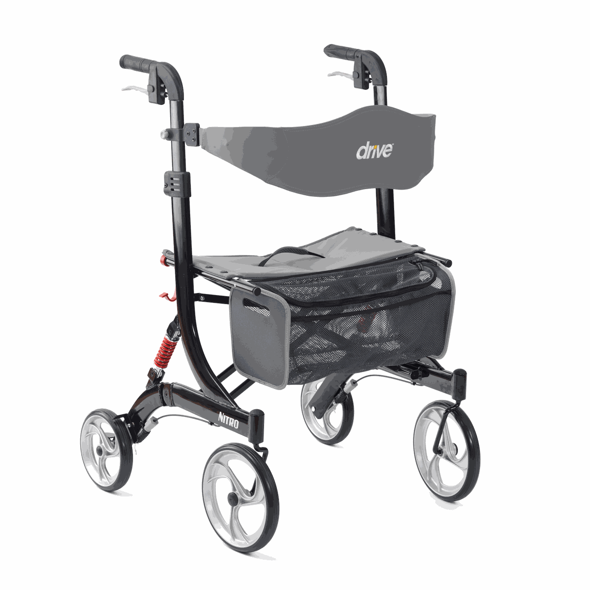 Drive Devilbiss Nitro Rollator Black
