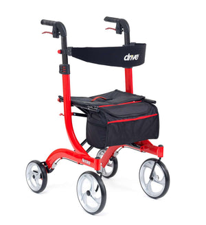 Drive Devilbiss Nitro Rollator Red Covered